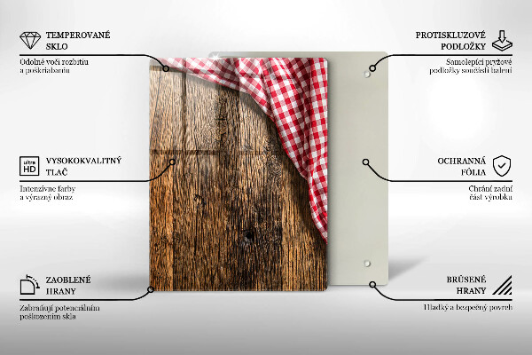 Kryt na sporák Drevený stôl