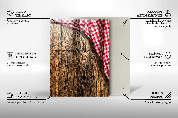 Kryt na sporák Drevený stôl