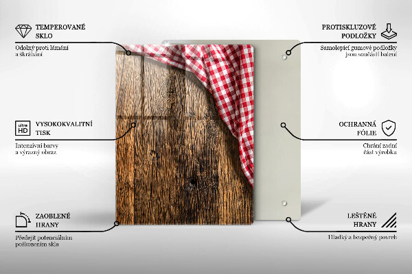 Kryt na sporák Drevený stôl