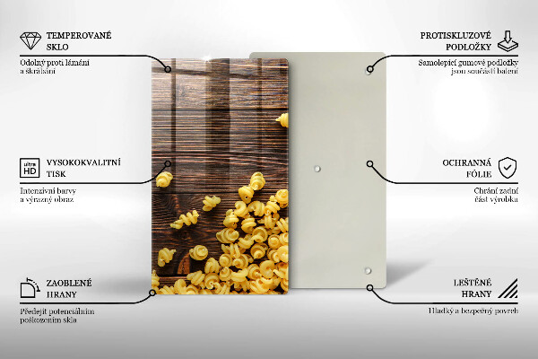 Kryt na sporák Cestoviny na stole