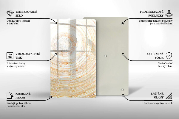 Kryt na sporák Textúra dreva