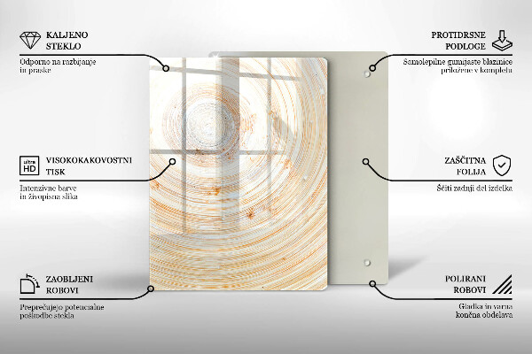 Kryt na sporák Textúra dreva