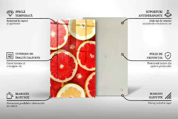 Kryt na sporák Plátky grapefruitu