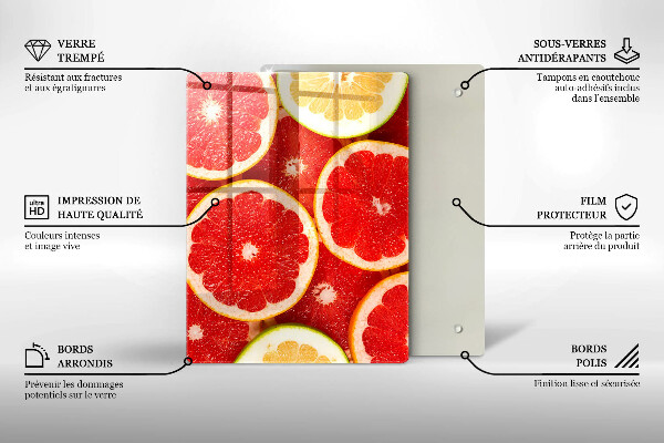 Kryt na sporák Plátky grapefruitu