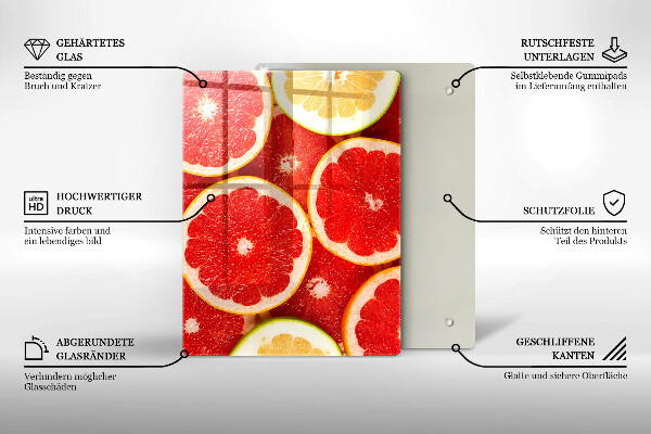 Kryt na sporák Plátky grapefruitu