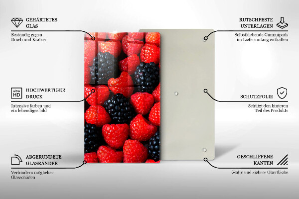 Kryt na sporák Maliny a černice