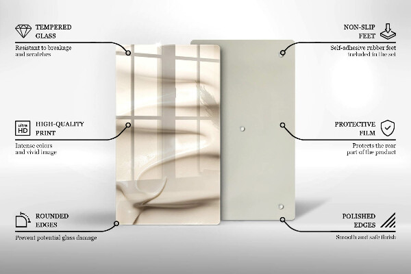 Kryt na sporák Krémová zmrzlina