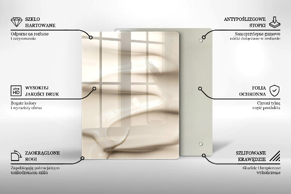 Kryt na sporák Krémová zmrzlina