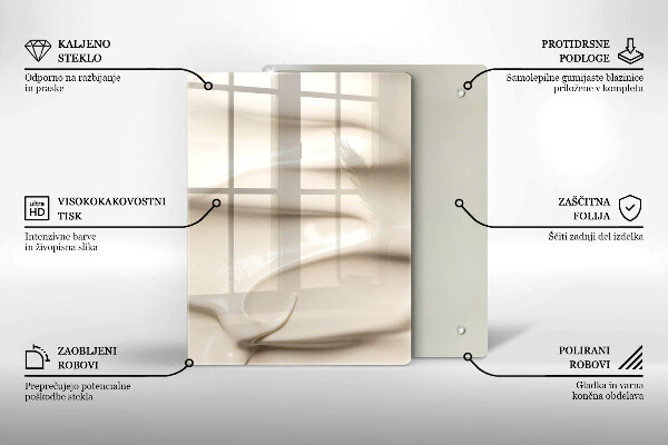 Kryt na sporák Krémová zmrzlina