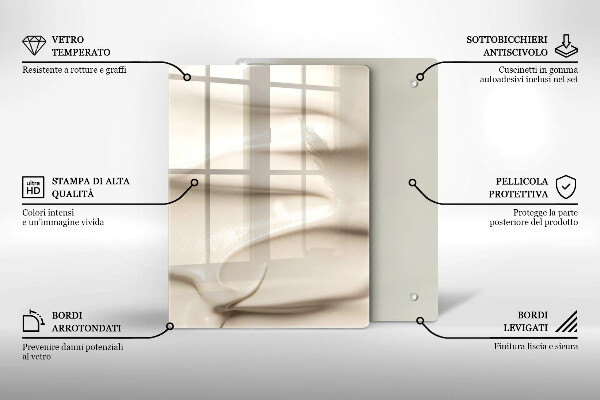 Kryt na sporák Krémová zmrzlina