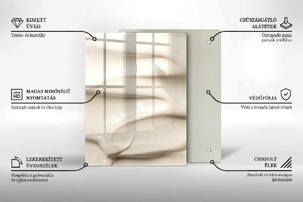 Kryt na sporák Krémová zmrzlina