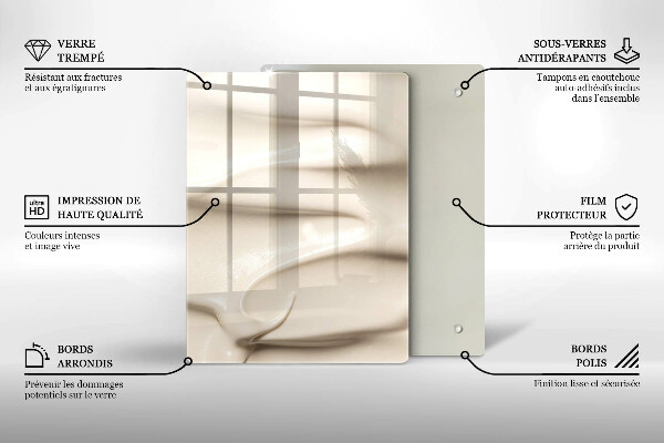 Kryt na sporák Krémová zmrzlina