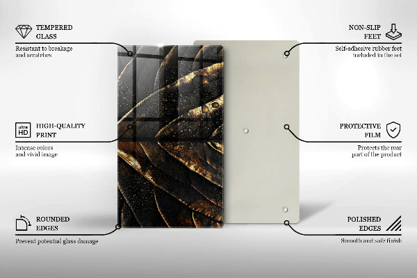 Kryt na sporák Zlatý list