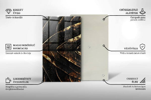 Kryt na sporák Zlatý list