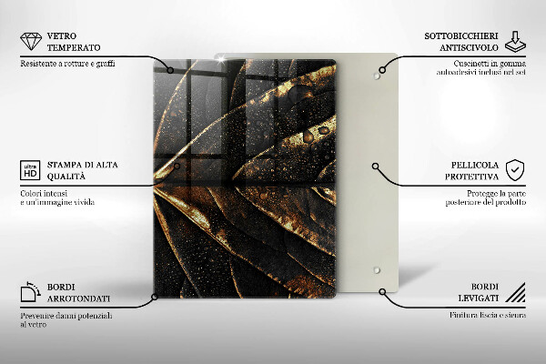 Kryt na sporák Zlatý list