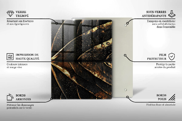 Kryt na sporák Zlatý list