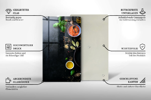 Kryt na sporák Misky s korením