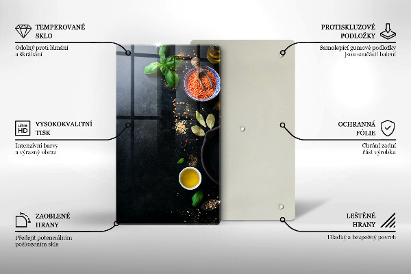 Kryt na sporák Misky s korením