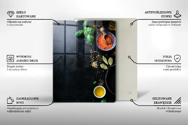 Kryt na sporák Misky s korením