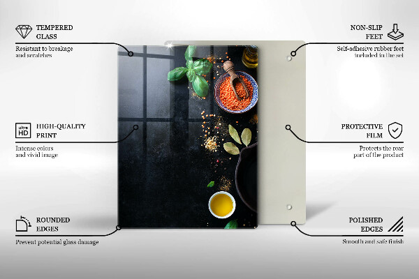 Kryt na sporák Misky s korením