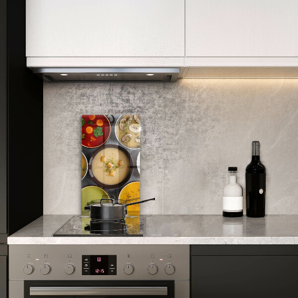 Kryt na sporák Farebné polievky