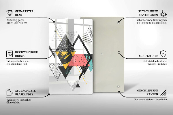 Kryt na sporák Abstraktné trojuholníky