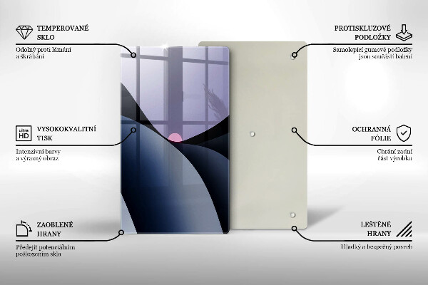 Kryt na sporák Abstraktné tvary