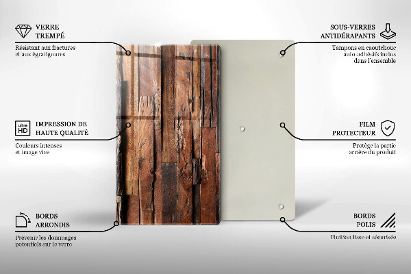 Kryt na sporák Dekoratívne drevené dosky