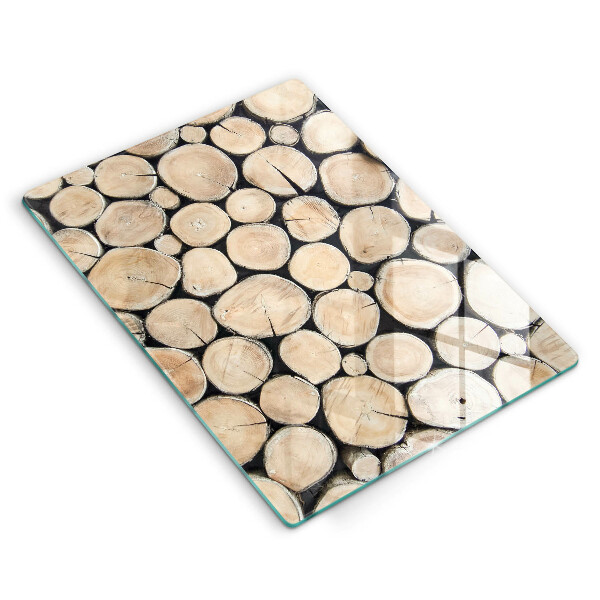 Kryt na sporák Drevené kmene stromov