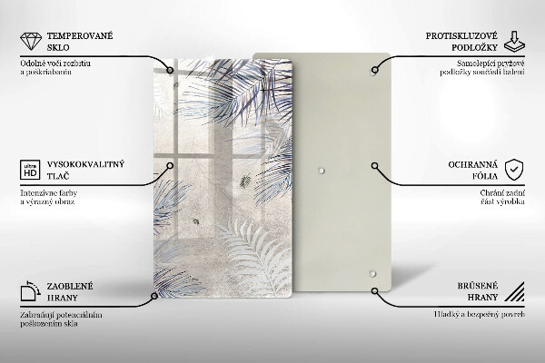 Kryt na indukčnú dosku Jemné listy