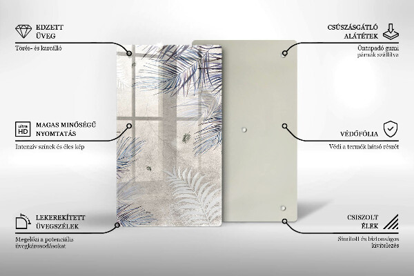 Kryt na indukčnú dosku Jemné listy