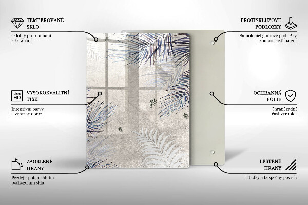 Kryt na indukčnú dosku Jemné listy