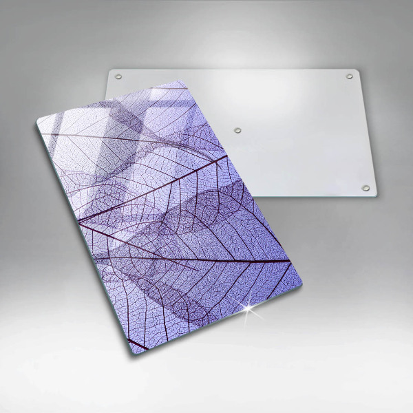 Kryt na sporák Listy so žilami