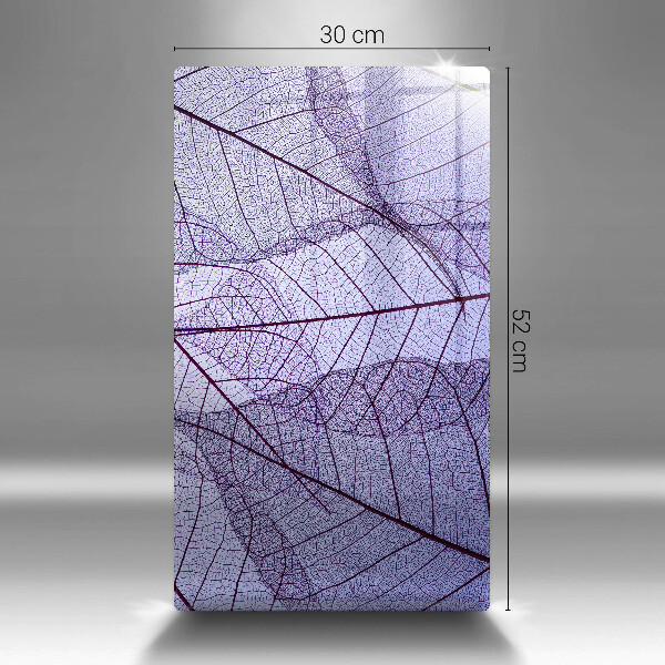 Kryt na sporák Listy so žilami