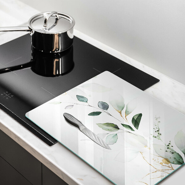 Kryt na sporák Akvarelové listy