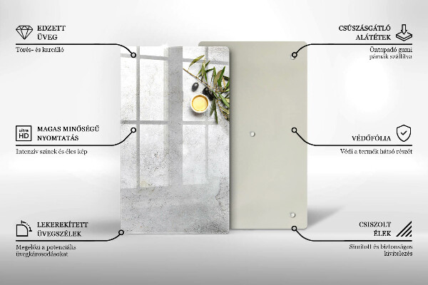 Kryt na sporák Olivy na betóne