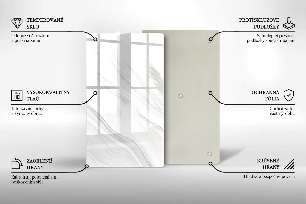 Kryt na sporák Jemný mramor