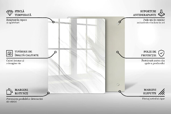 Kryt na sporák Jemný mramor