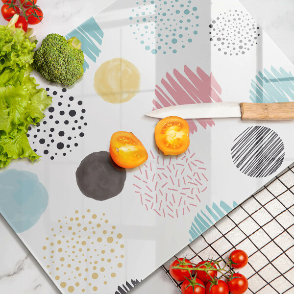 Kryt na sporák Maľované tvary