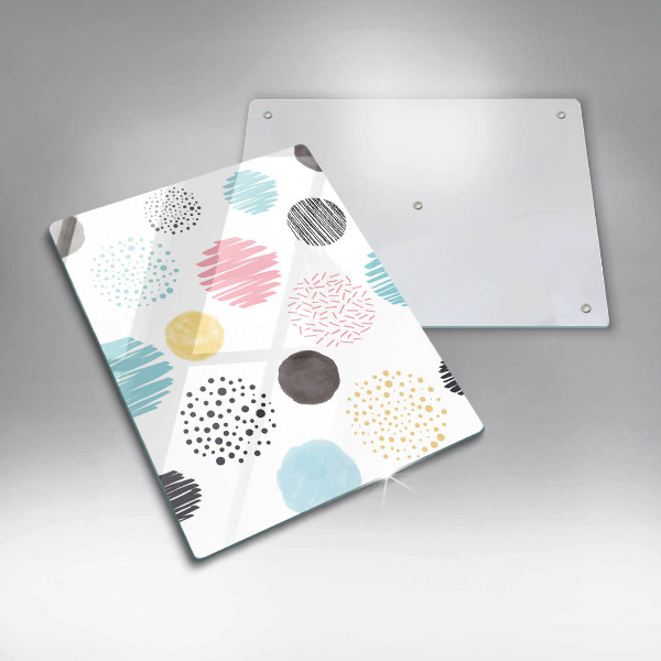 Kryt na sporák Maľované tvary