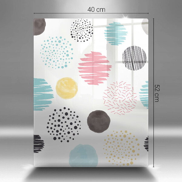 Kryt na sporák Maľované tvary