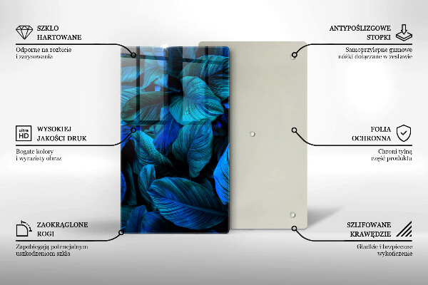 Kryt na sporák Listy vegetácie džungle