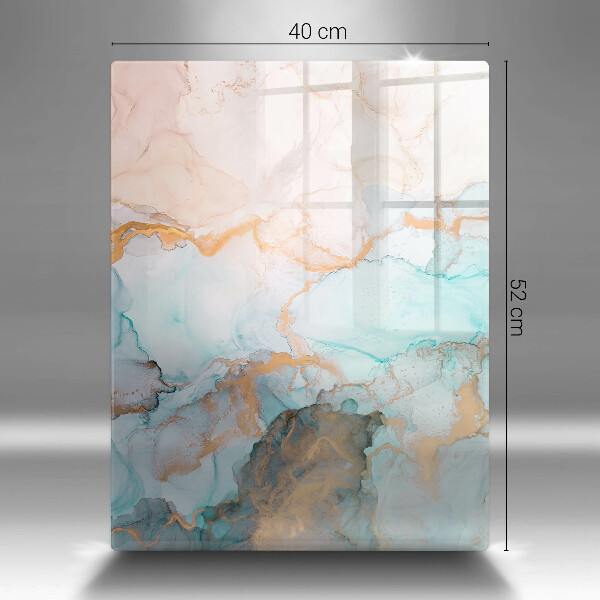 Kryt na sporák Mramorová abstrakcia