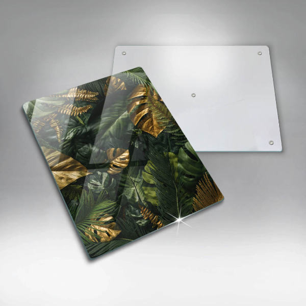 Kryt na sporák Zlaté listy monstera