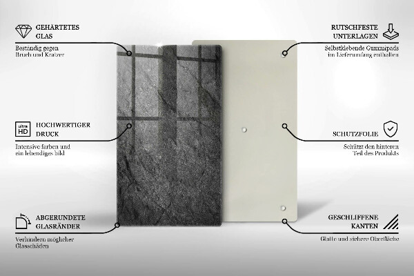 Kryt na sporák Textúra kameňa