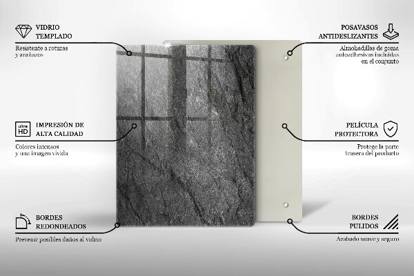 Kryt na sporák Textúra kameňa