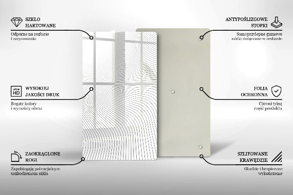 Kryt na sporák Vzor moderných línií