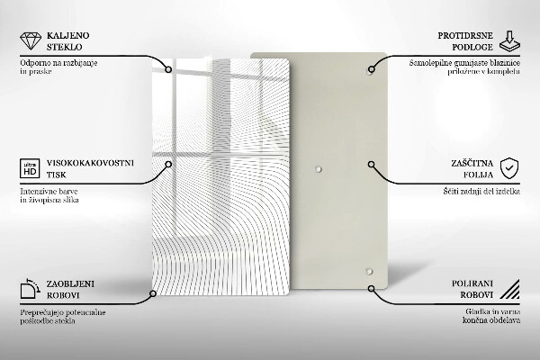 Kryt na sporák Vzor moderných línií