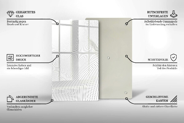 Kryt na sporák Vzor moderných línií