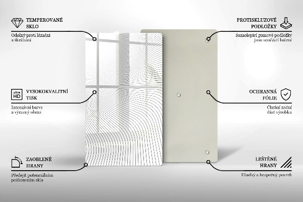 Kryt na sporák Vzor moderných línií